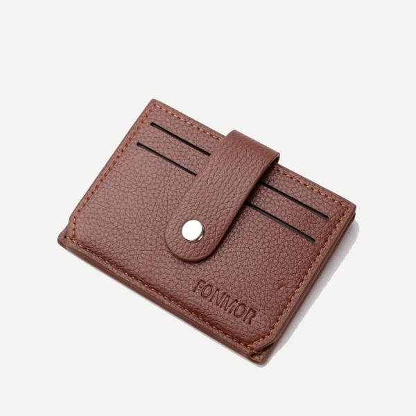 

Textured PU Card Holder
