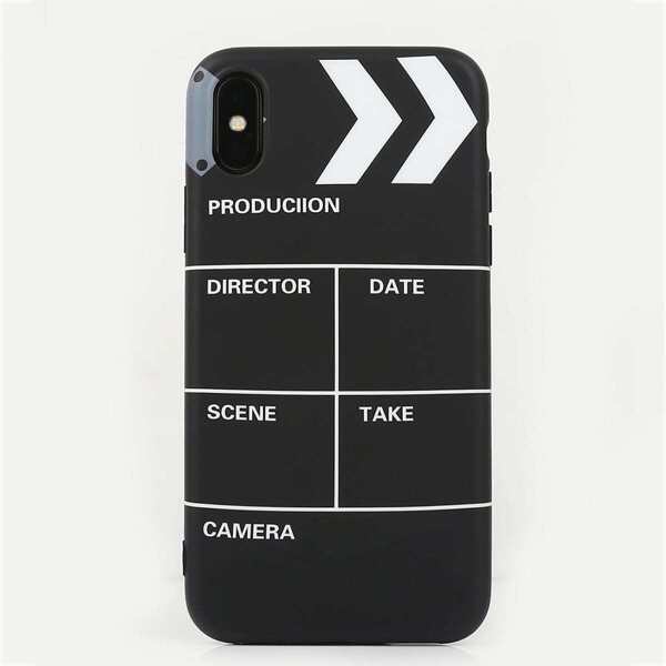 

Letter Print iPhone Case