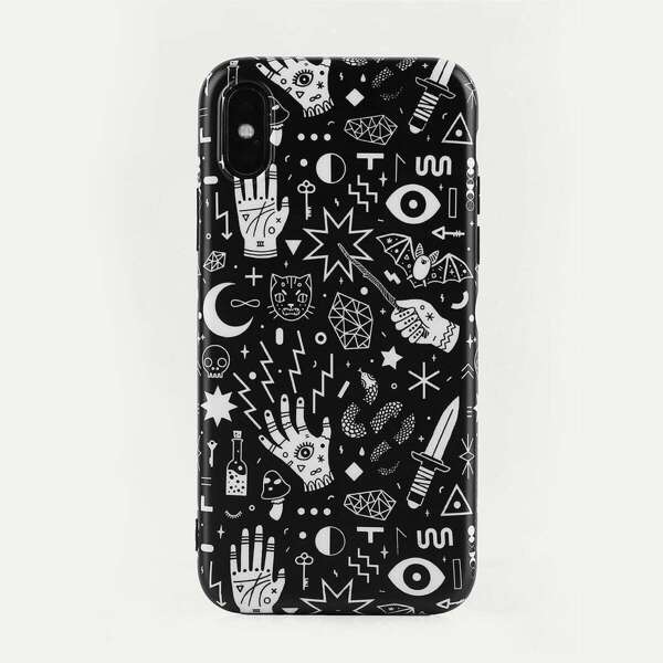 

Mixed Print iPhone Case