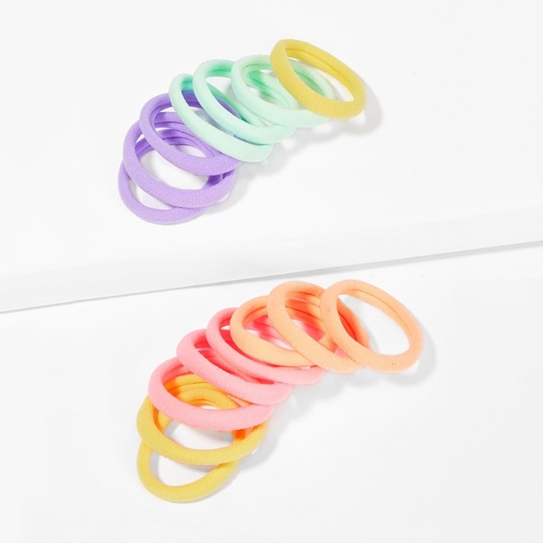 

Plain Elastic Hair Tie 15pcs