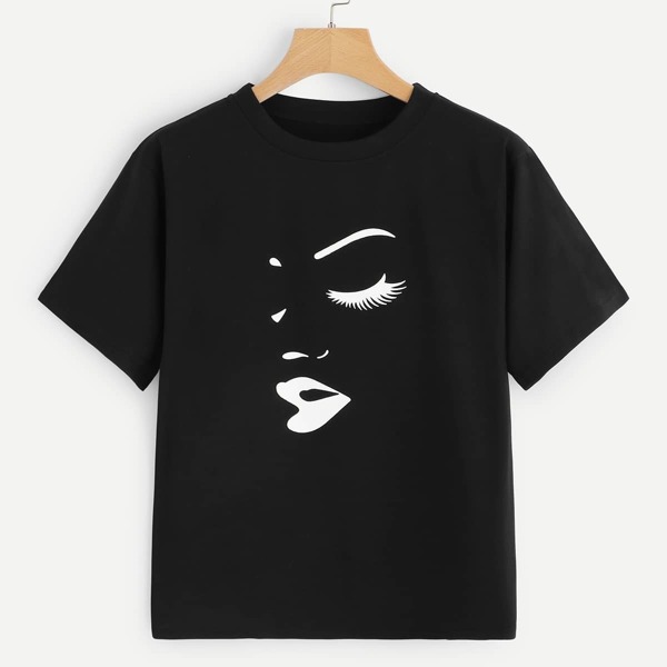 

Figure Print Tee