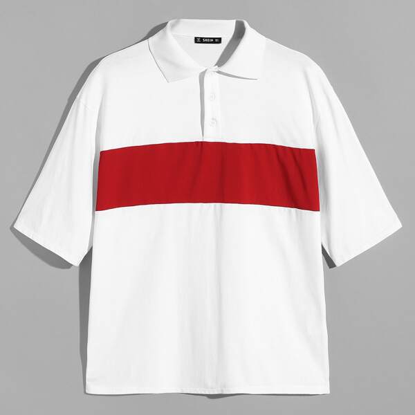 

Men Color-Block Polo Shirt