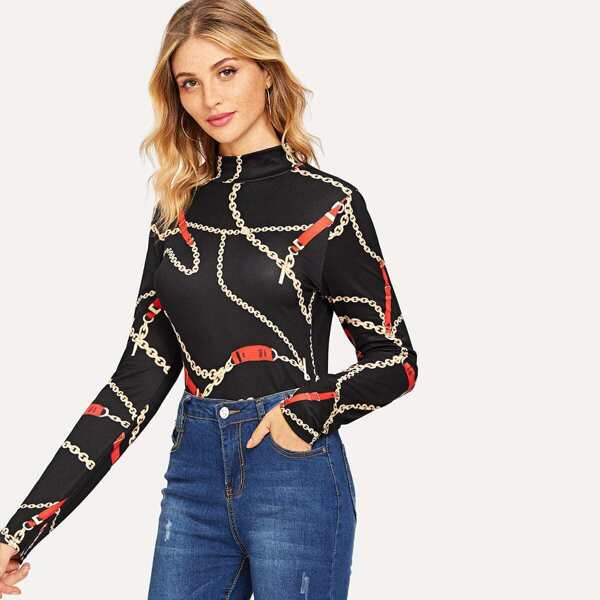 

Chain Print Tee
