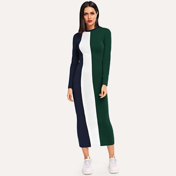 

Cut and Sew Bodycon Dress
