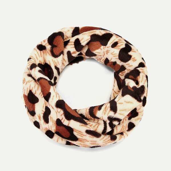 

Kids Leopard Infinity Scarf