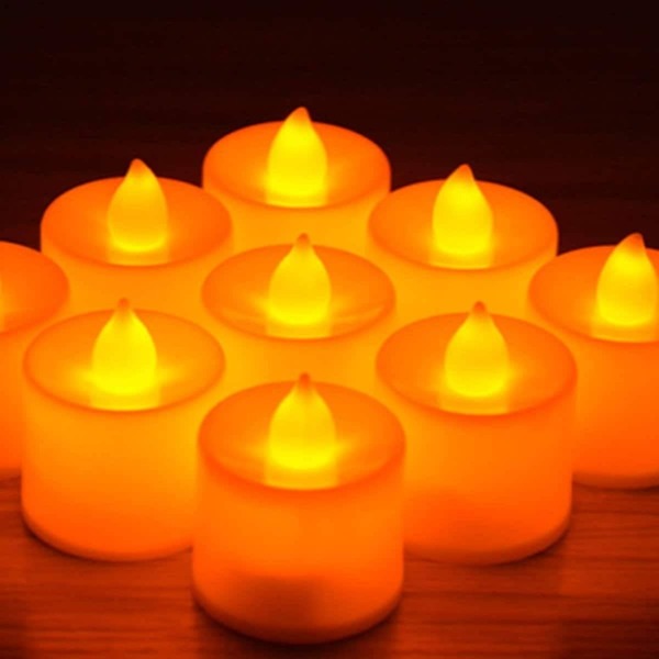 

Random Color 24pcs Candle Shape Lamp 4.5V