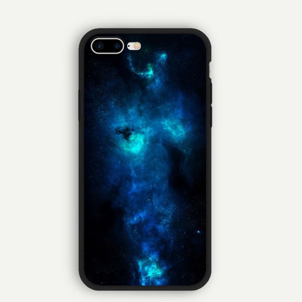 

Чехол для iPhone с галактикой принтом, Чёрный