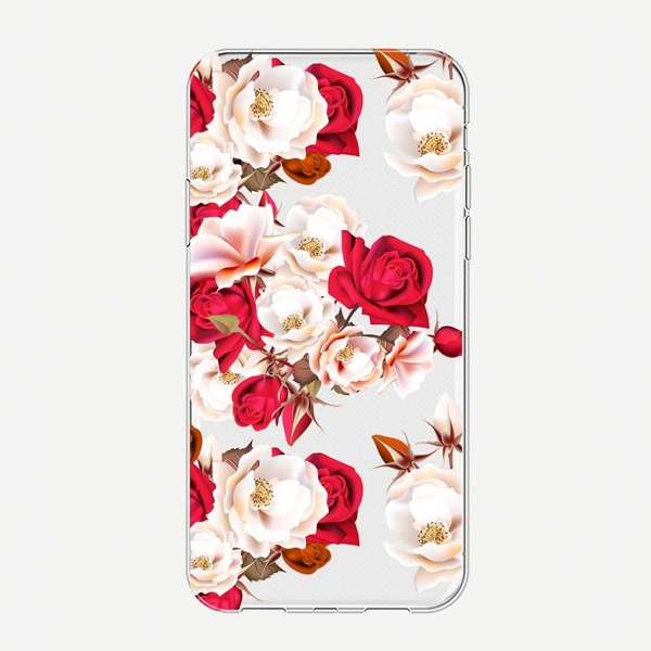 

Rose Print iPhone Case, Multicolor