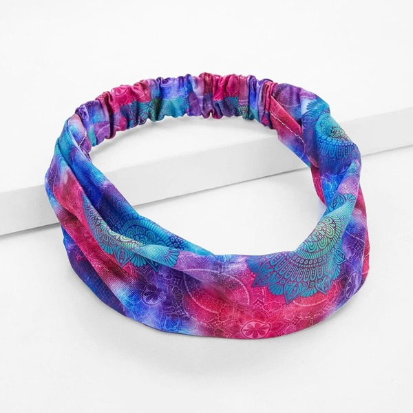 

Flower Pattern Headband, Multicolor