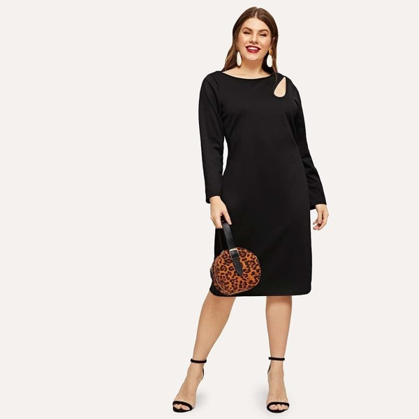

Plus Cut Out Detail Pencil Dress