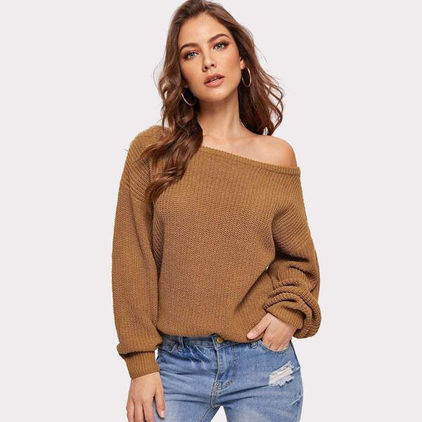 

Drop Shoulder Oversized Jumper