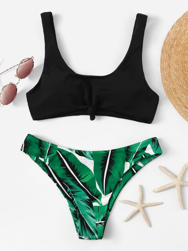 

Random Tropical Mix and Match Bikini Set, Multicolor