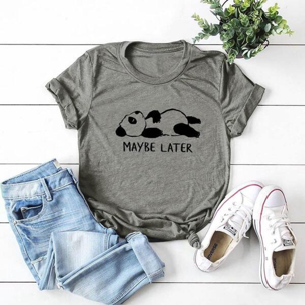 

Cartoon Print Tee