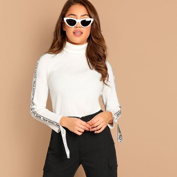 

Letter Tape Side Pullover