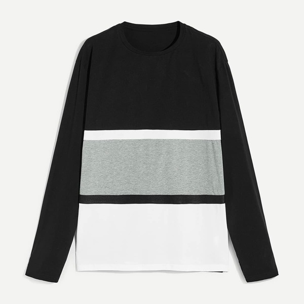 

Men Color Block Top