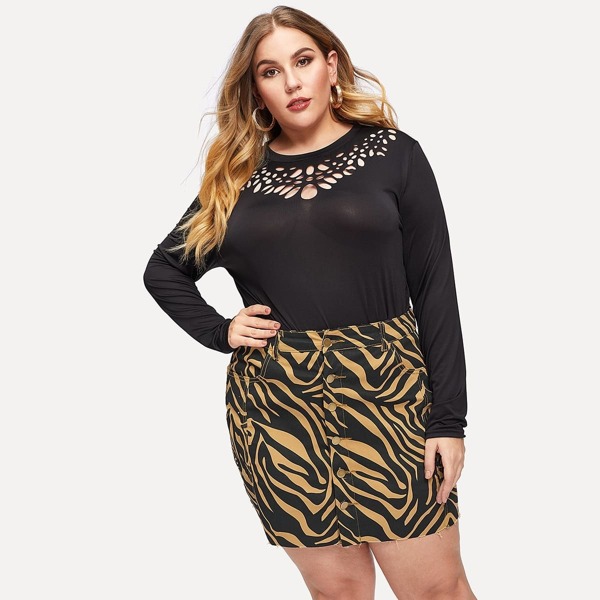 

Plus Laser Cut T-shirt
