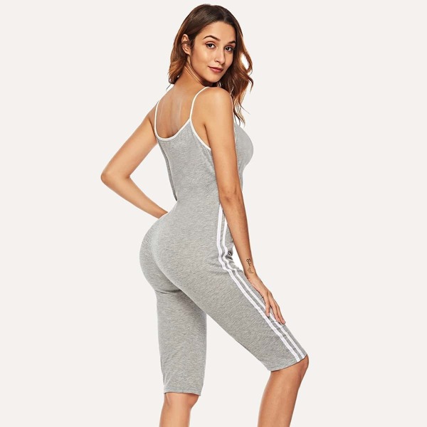 

Contrast Stripe Cami Jumpsuit