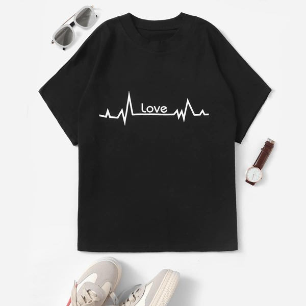 

Letter Print Tee