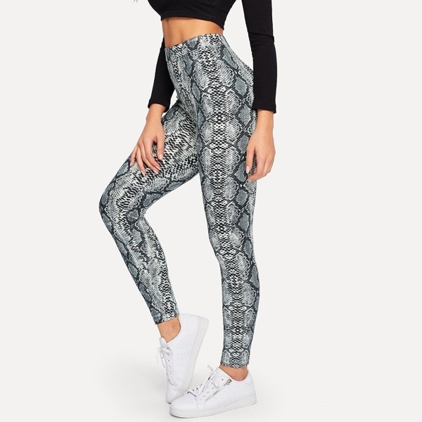 

Snake Skin Print Leggings