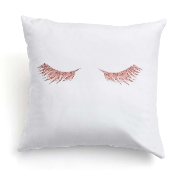 

Eyelash Print Cushion Cover
