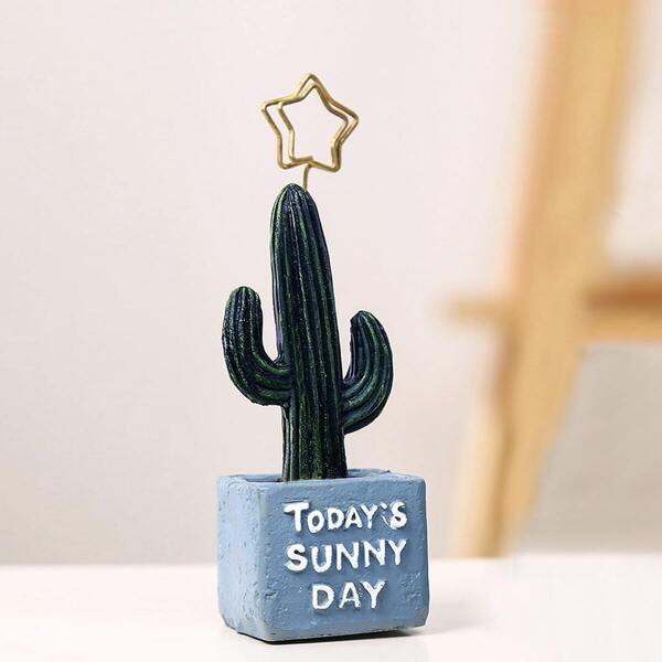 

Potted Cactus Decorative Object 1pc