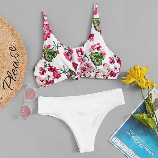 

Random Floral Mix and Match Bikini Set