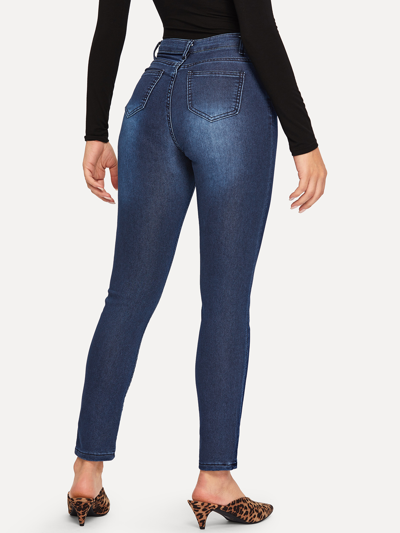 jeans skinny alla caviglia