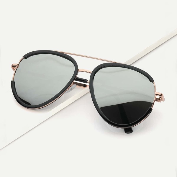 

Top Bar Sunglasses, Black