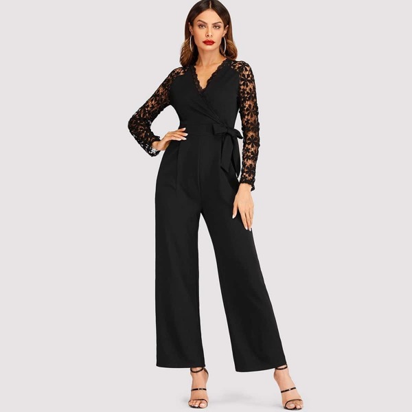 

Laser Cut Knot Side Jumpsuit