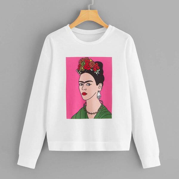 

Figure Print Sweatshirt