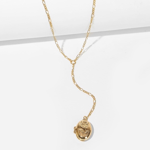 

Magnetic Opened Pendant Lariats Necklace