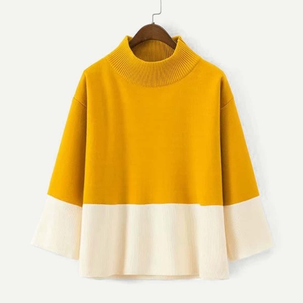 

Drop Shoulder Cut And Sew Jumper