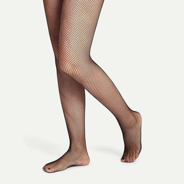 

Back Seam Fishnet Tights, Black