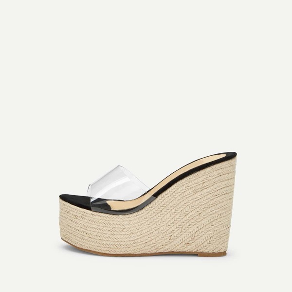 

Solid Transparent Straw Wedges