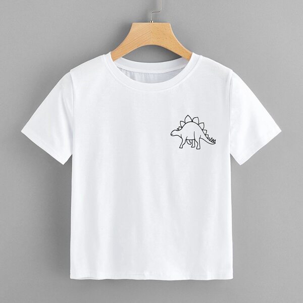 

Dinosaur Print Tee
