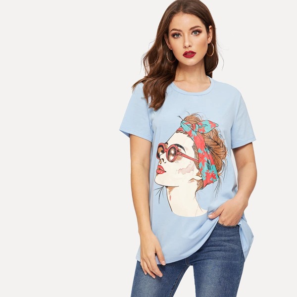 

Girl Print Tee