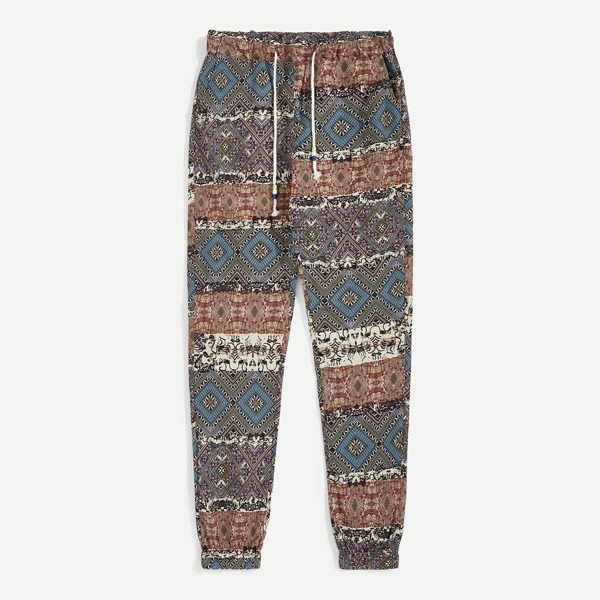 

Men Tribal Print Harem Pants