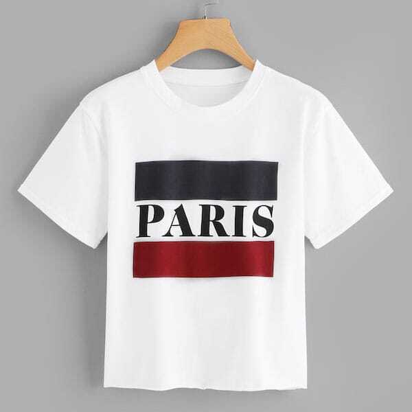 

Plus Letter Print Tee