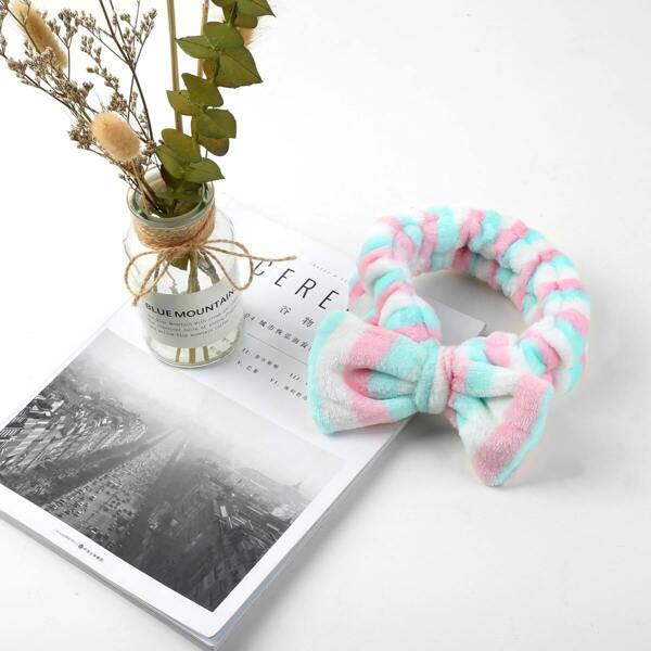 

Striped Print Hair band, Multicolor