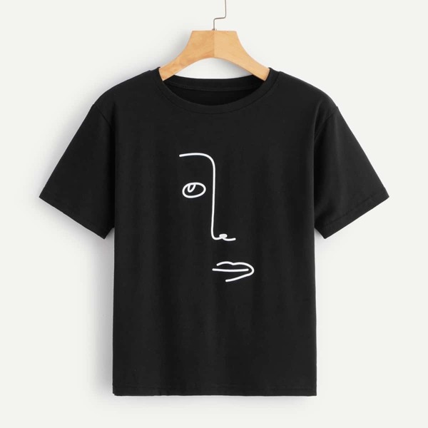 

Figure Print Tee