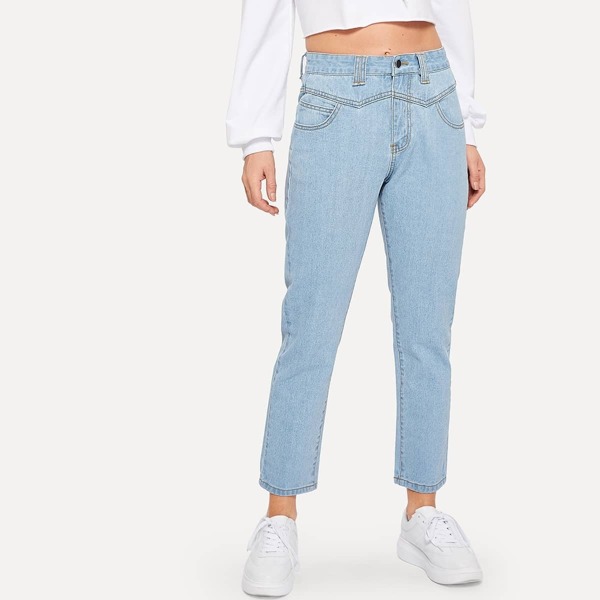 

Bleach Wash Jeans