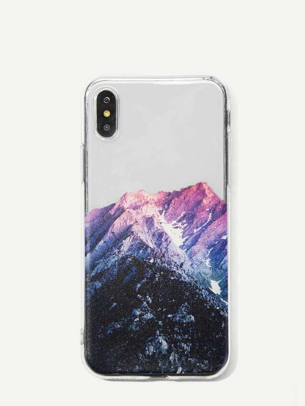 

Чехол для iPhone с цветочным принтом, null