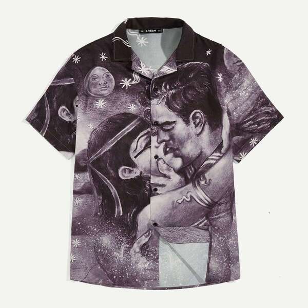 

Men Figure Print Shirts
