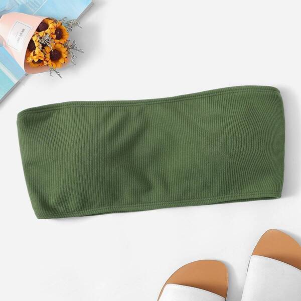 

Solid Elastic Bandeau