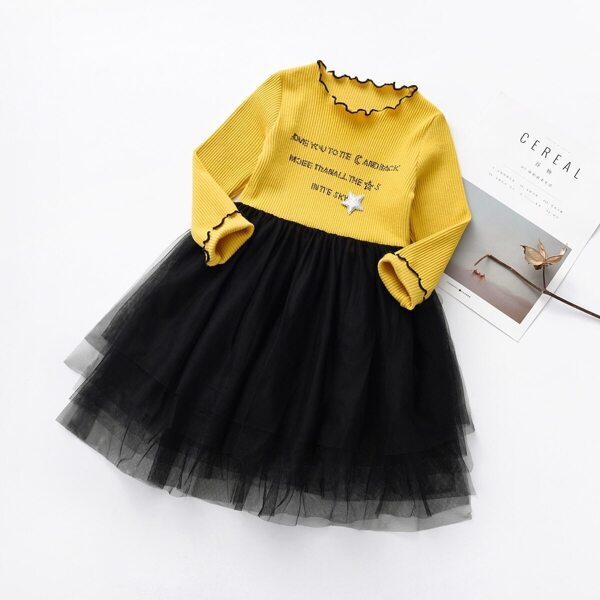 

Toddler Girls Slogan Lettuce Tutu Dress
