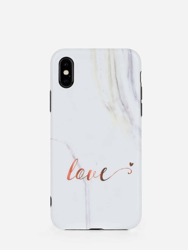 

Letter Pattern iPhone Case
