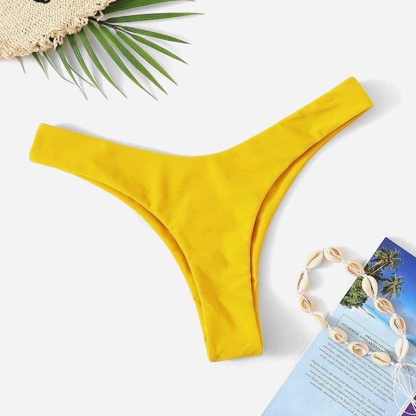 

Hipster Cheeky Swimming Panty, Yellow bright