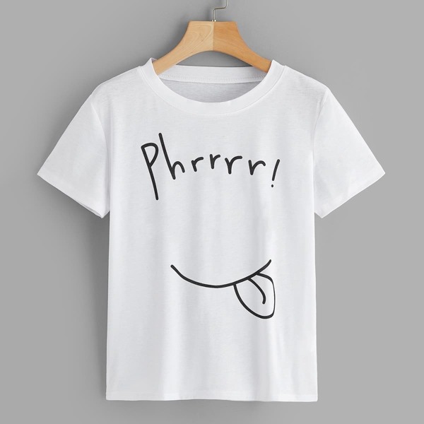

Letter Print Tee