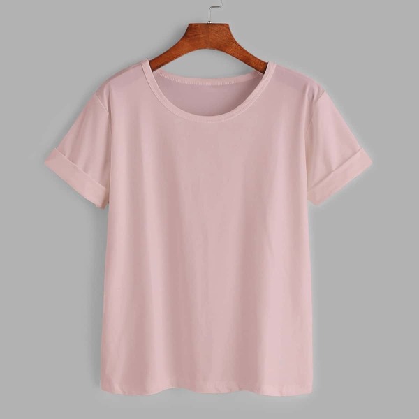 

Plus Roll Up Sleeve Tee
