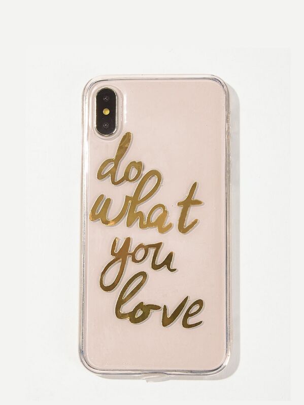 

Letter Pattern iPhone Case